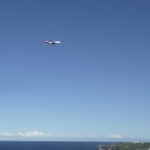 aircraft over bronte beach