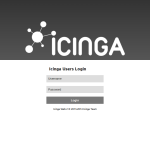 Icinga Web 2 Login Screen