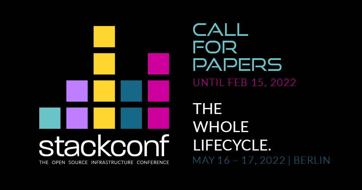 stackconf 2022 | Call for Papers is running