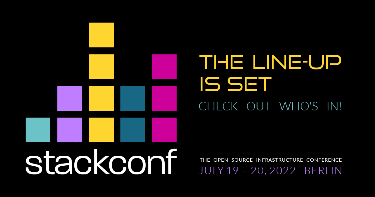 stackconf 2022 | The Program is online!