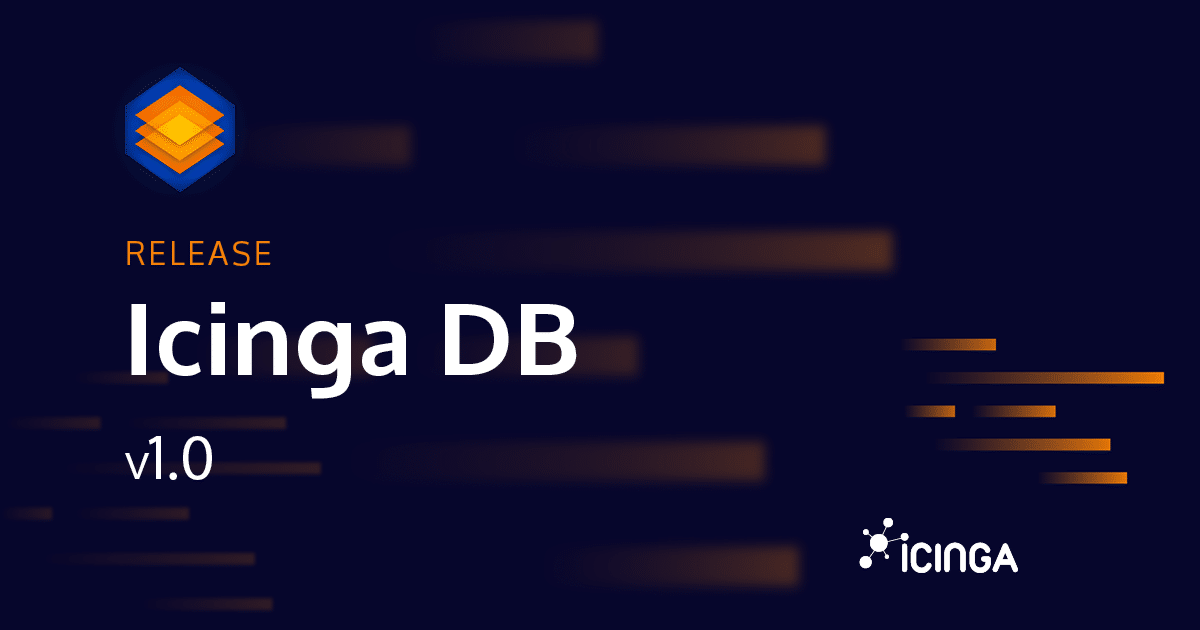 Icinga DB v1.0 released