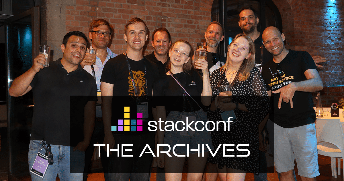 stackconf 2022 | Archives now available!