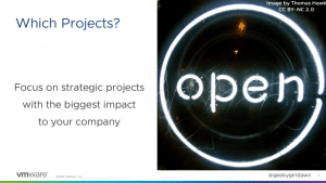 Slide "Which Projects?"