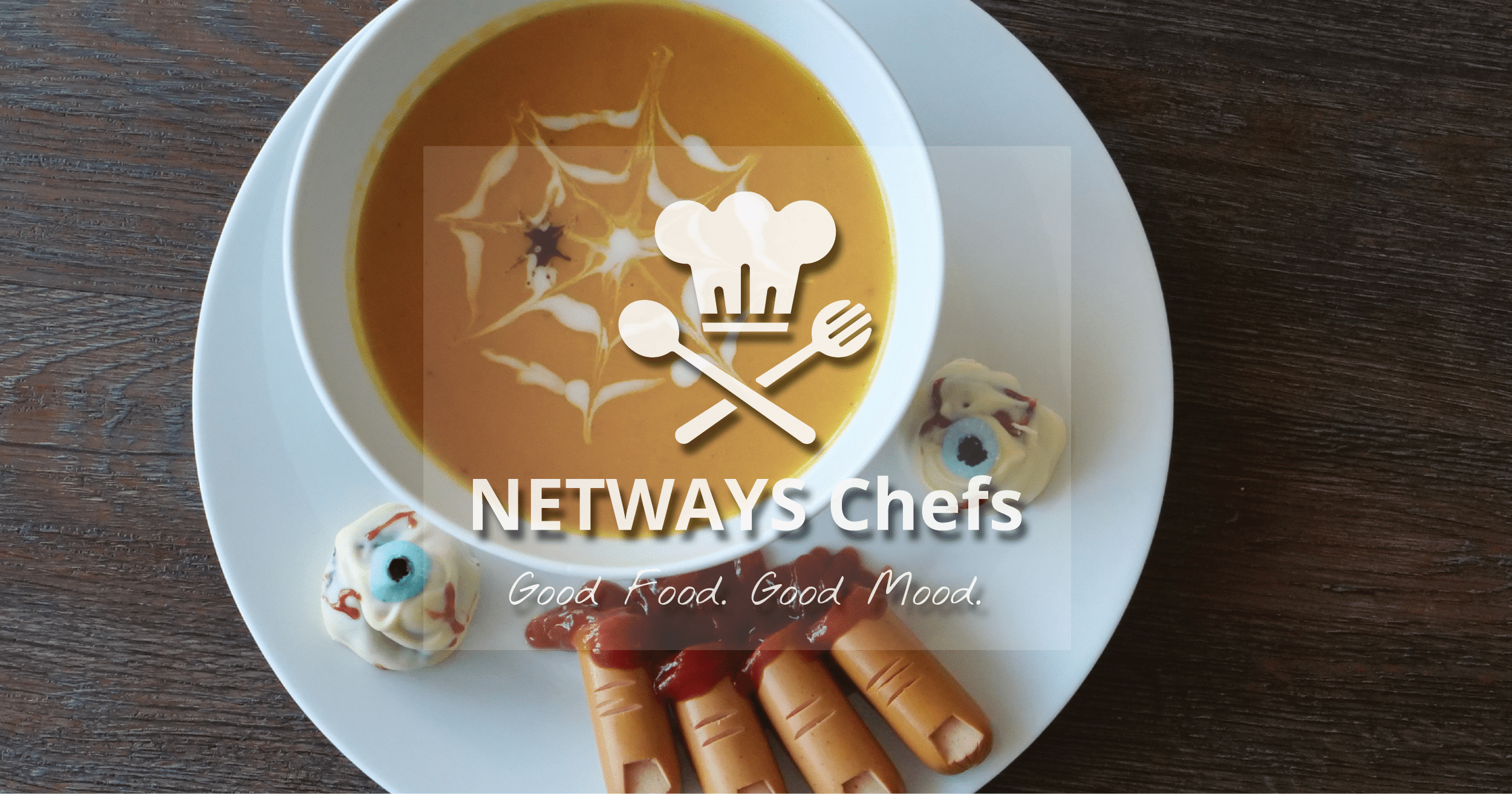 NETWAYS Chefs – Feu und Babsi in der Gruselküche
