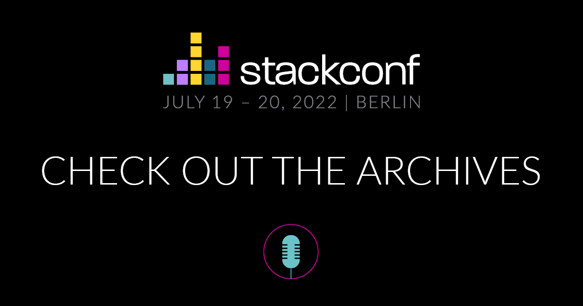 stackconf 2022 |  Are all programming languages in english?