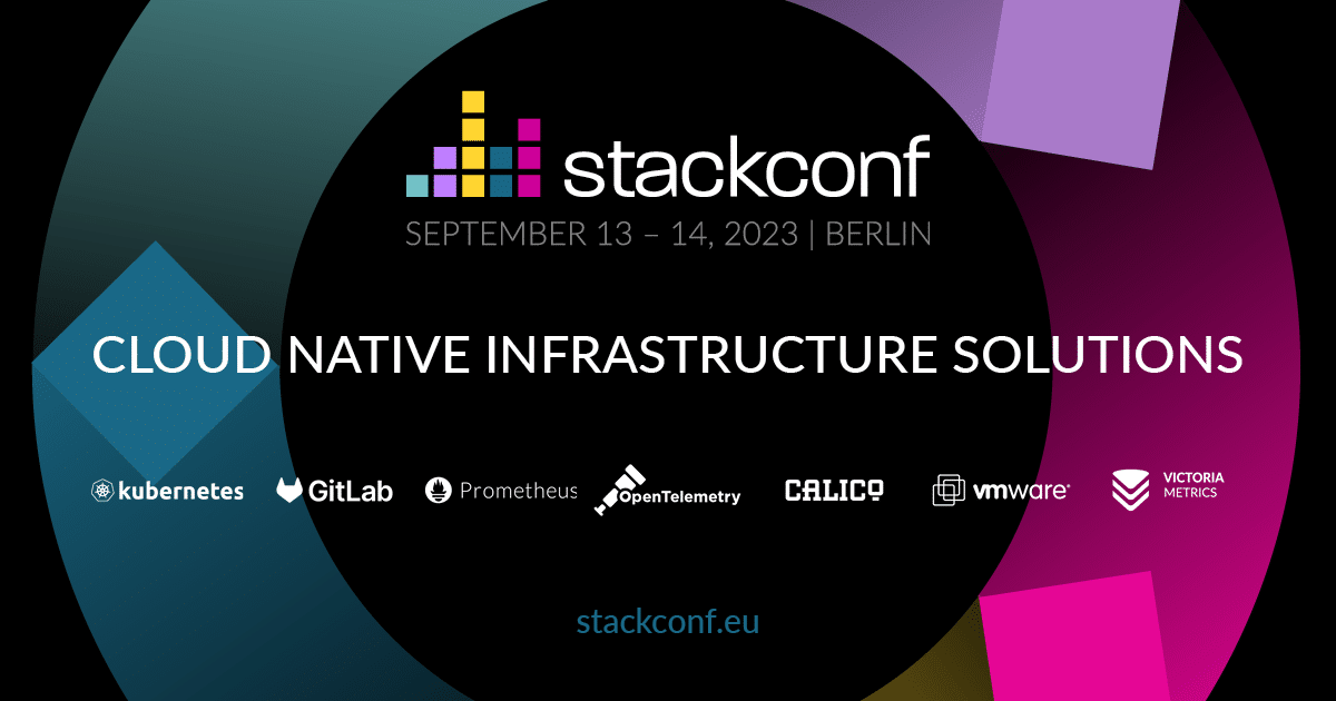 stackconf: Cloud Native Infrastructure Sloutions