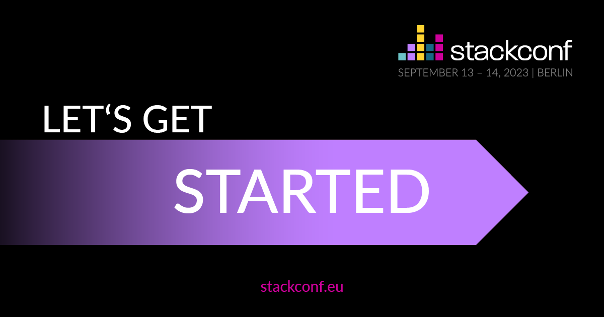 stackconf 2023 | Excitement is in the Air!