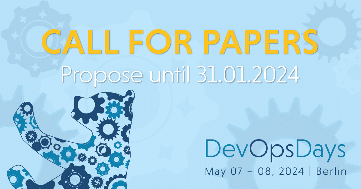 DevOpsDays Berlin 2024 | Submit your Talk